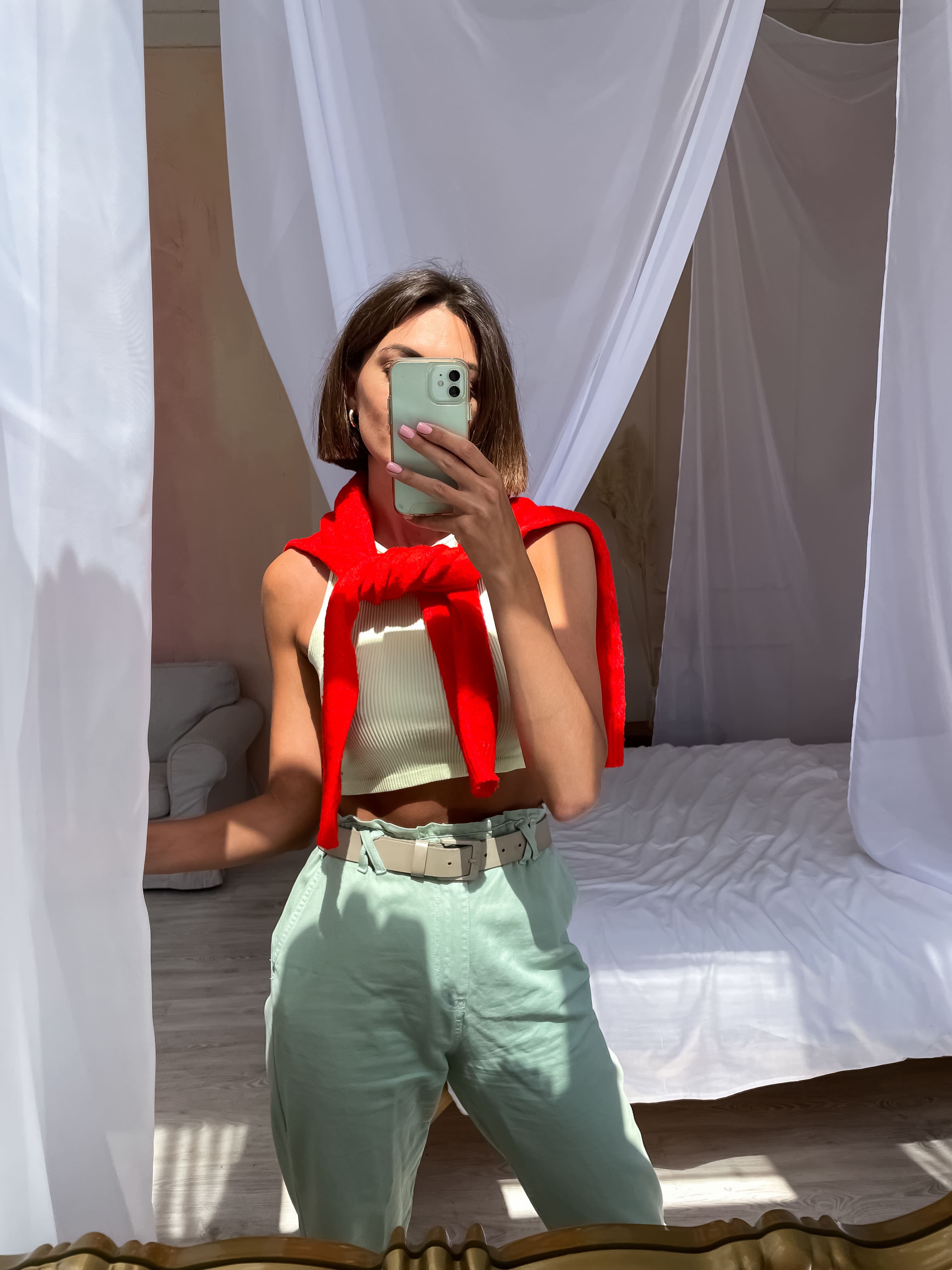 Before virtual try-on